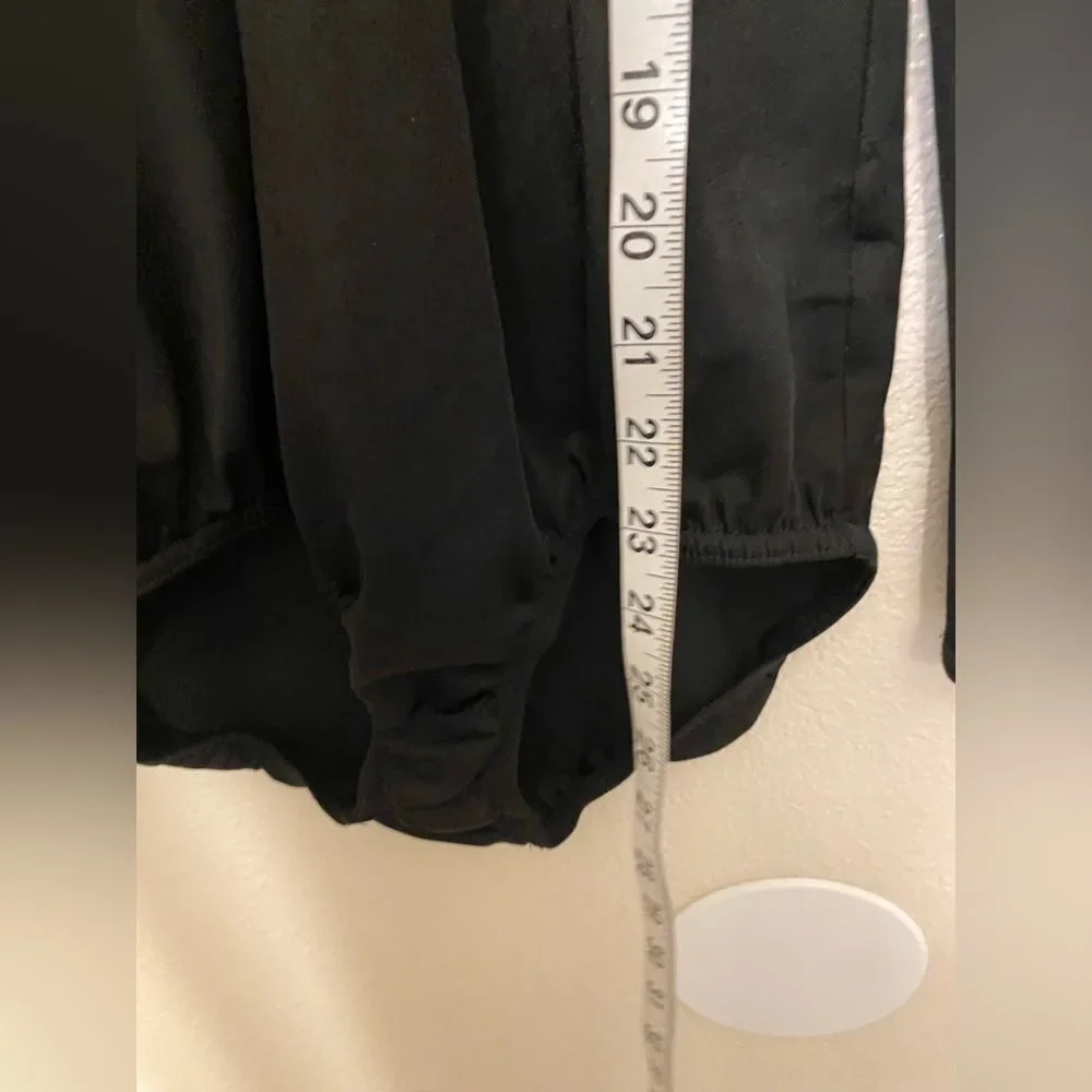 Rare Kelle competition dance solo costume black long one sleeve jazz LA adult